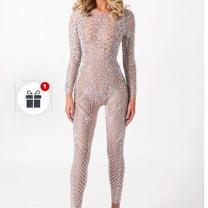 Rhinestone jumpsuit